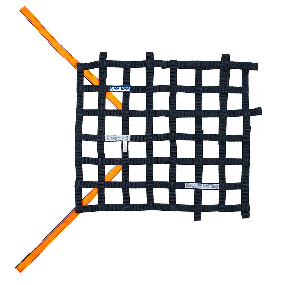 Sparco FIA Window Net - Navy Blue