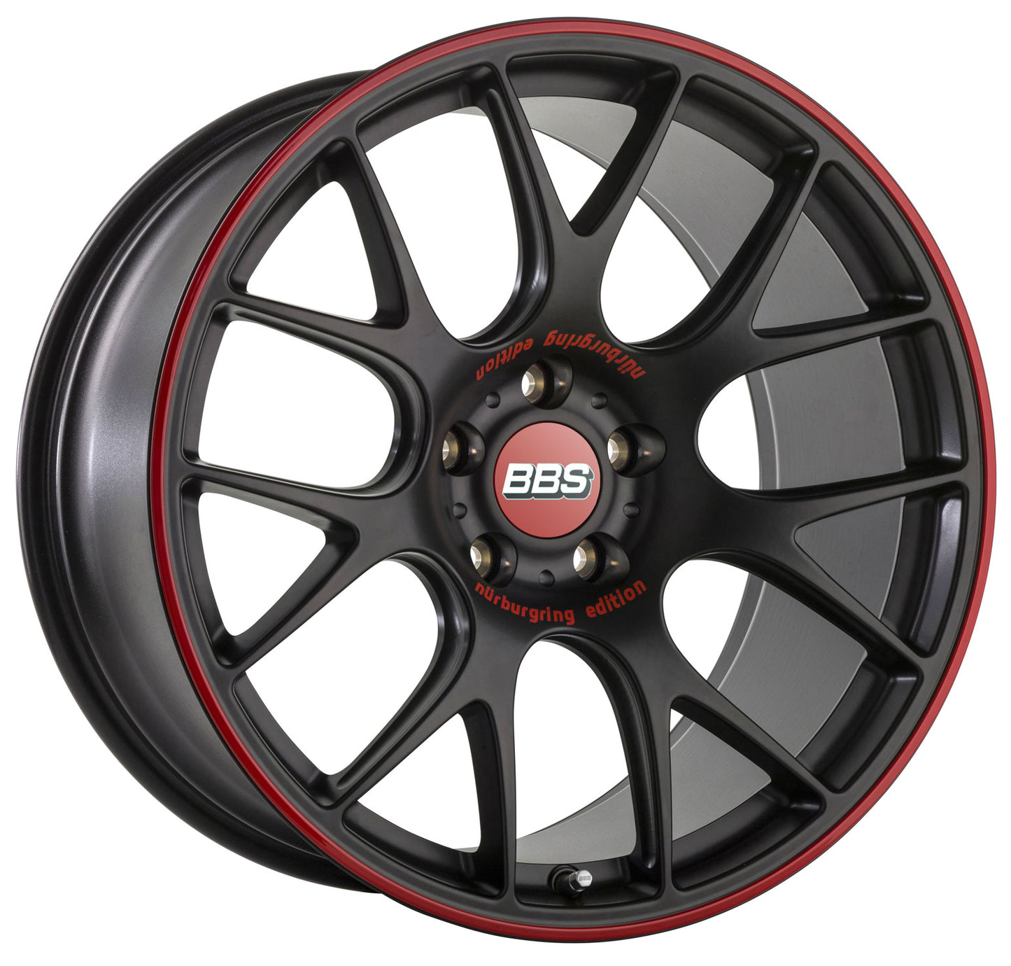 BBS CH-R 18x8.5" 5x112 ET47, Flat Black "Nürburgring Edition" (CH139)
