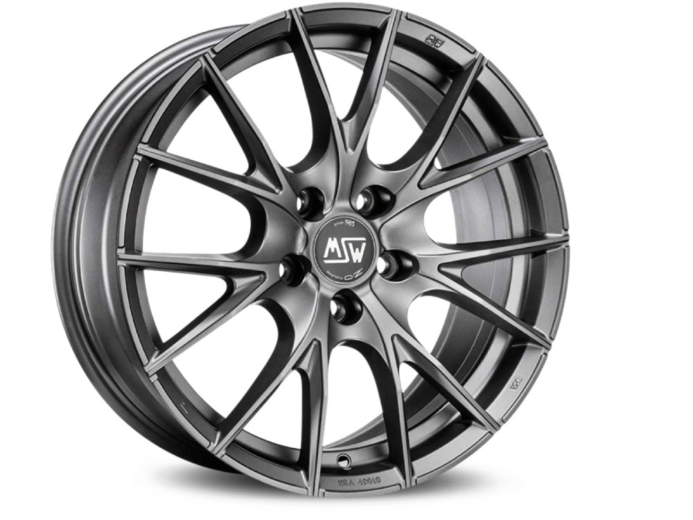MSW 25 19x8" 5x120 ET40, Matt Titanium