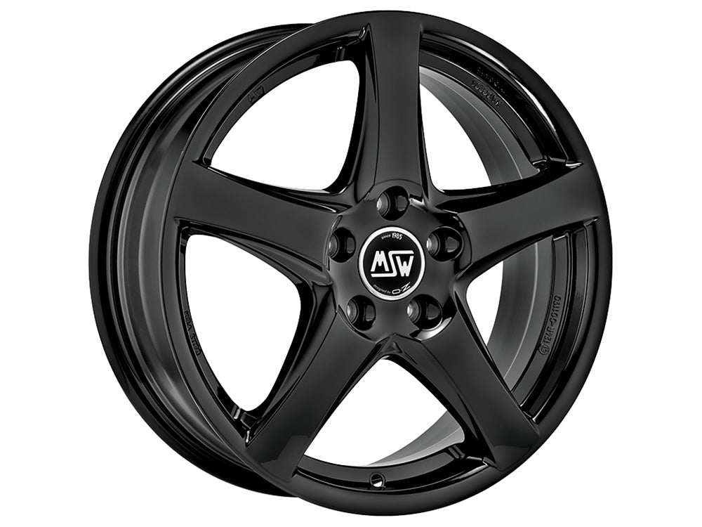 MSW 78 17x6.5" 5x112 ET49, Gloss Black