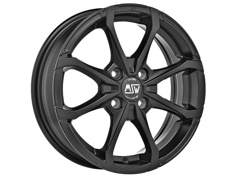 MSW X4 14x5.5" 4x108 ET35, Flat Black