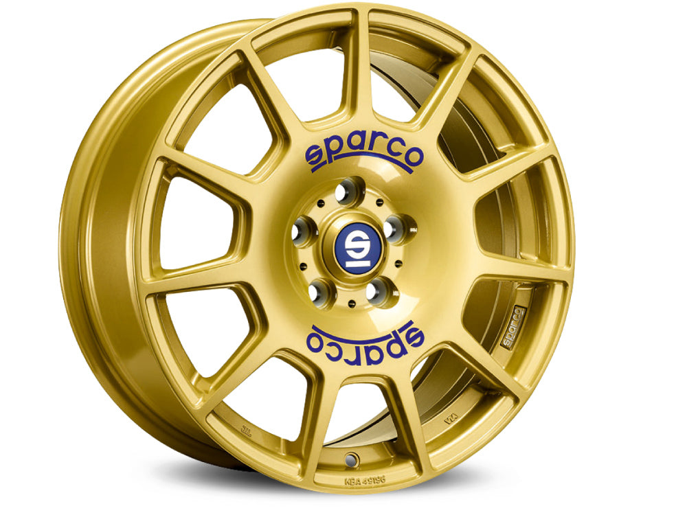 Sparco Terra 17x7.5" 5x100 ET48, Gold