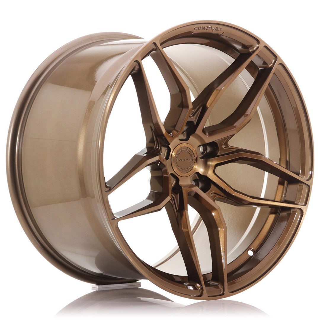 Concaver CVR3 19x10.5" (5 hole custom PCD) ET15-57, Brushed Bronze