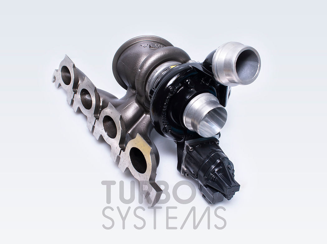 TURBO COMPRESSORE TURBINA MAGGIORATA TURBOSYSTEM BMW B48 F20 F21 F22 F23 F30 F31 F32 F33 F36 G30 G11 G12 120i 125i 220i 230i 320i 330i 420i 430i 530e 530i 730i