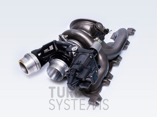 TURBO COMPRESSORE TURBINA MAGGIORATA TURBOSYSTEM BMW B48 F20 F21 F22 F23 F30 F31 F32 F33 F36 G30 G11 G12 120i 125i 220i 230i 320i 330i 420i 430i 530e 530i 730i