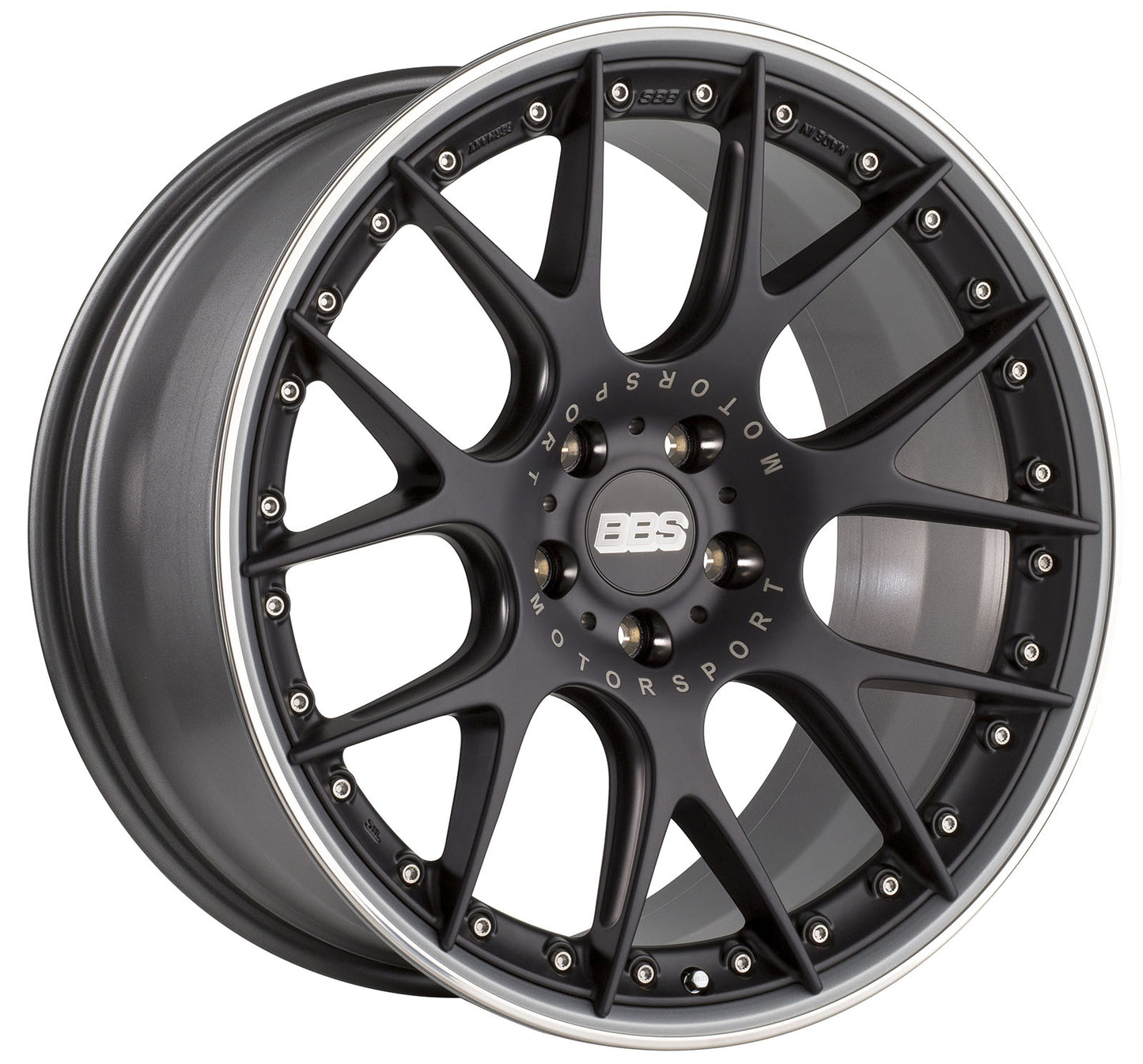 BBS CH-RII 21x9.5" 5x120 ET35, Flat Black (CH611)