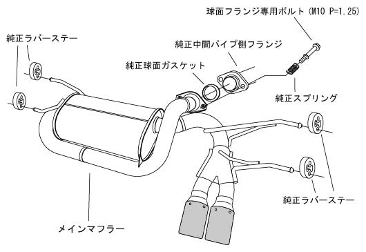 HKS "Legamax" Silencer for Mazda MX-5 ND