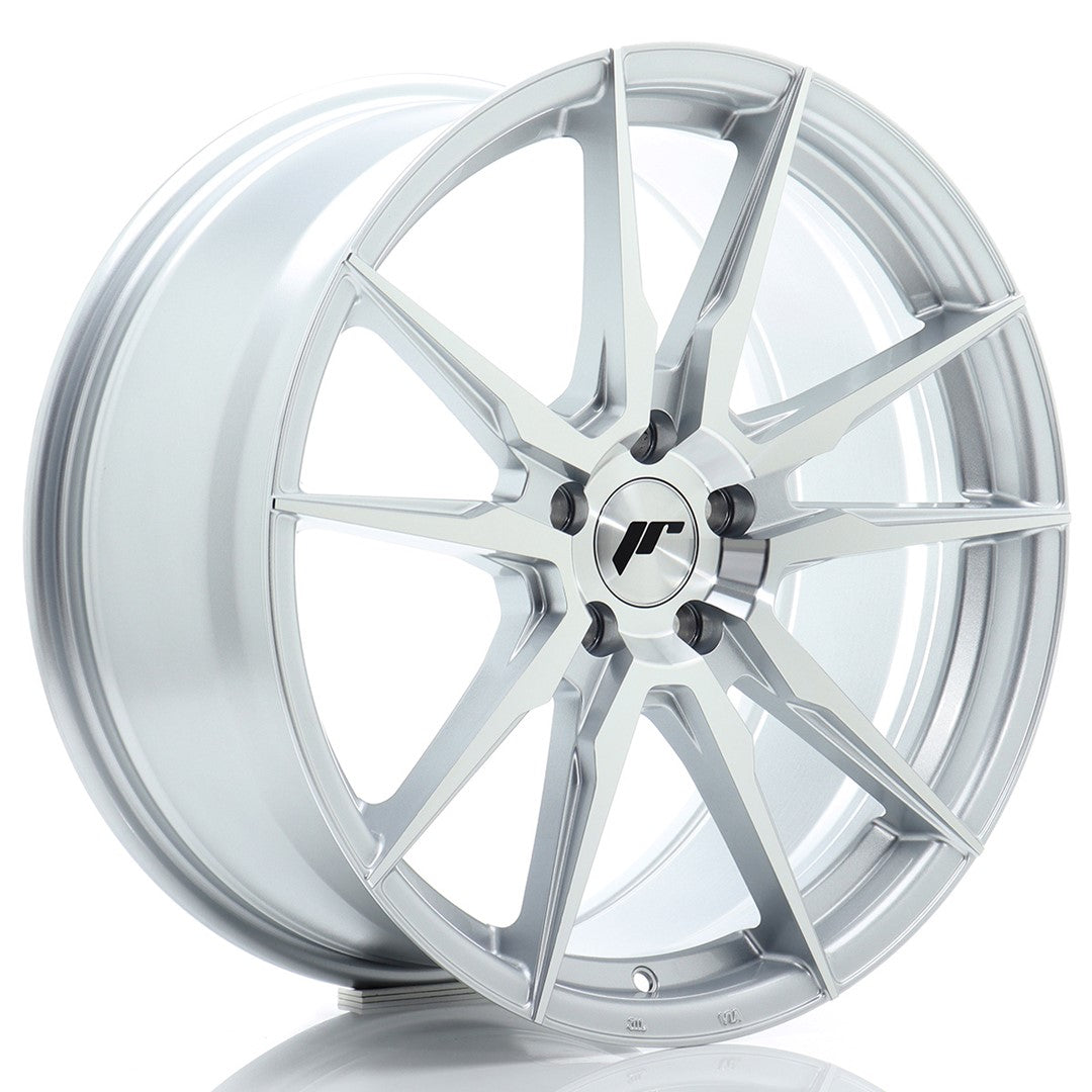Japan Racing JR-21 19x8.5" 5x112 ET45, Machined Silver