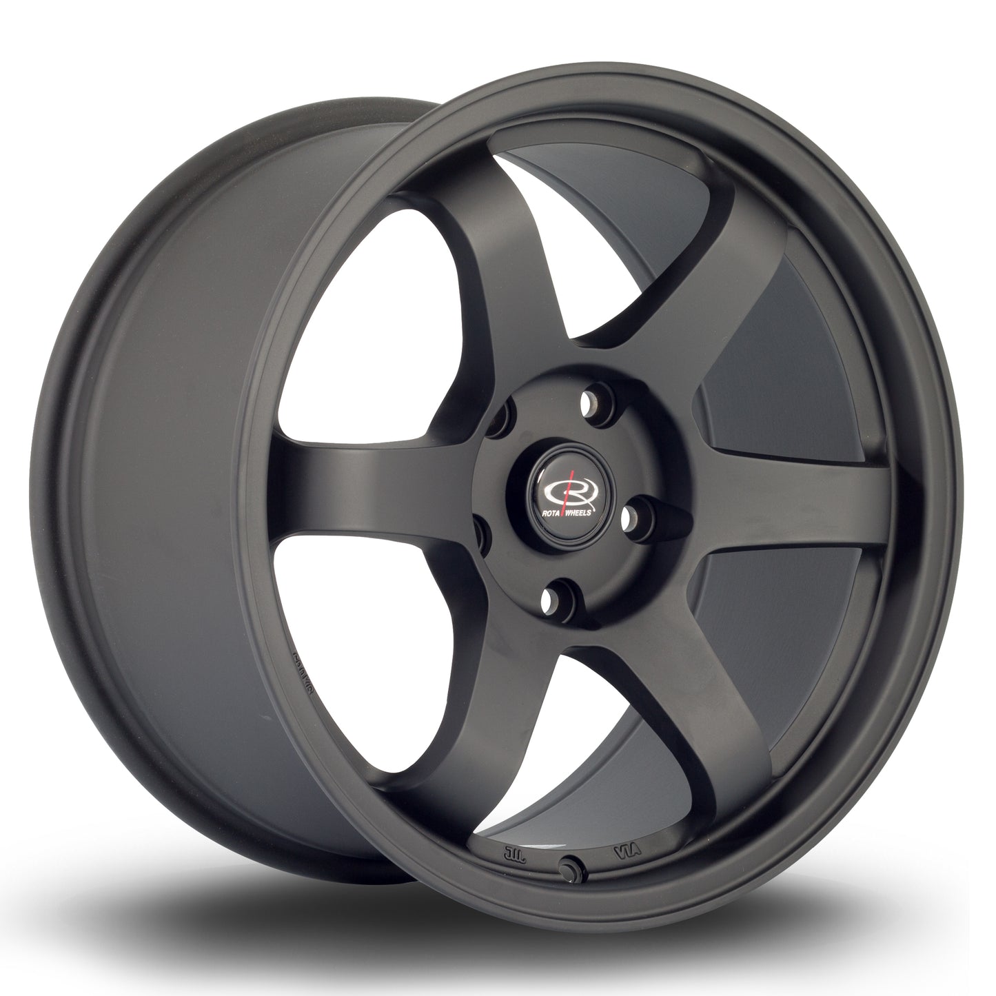 Rota Grid 17x9" 4x100 ET25, Flat Black