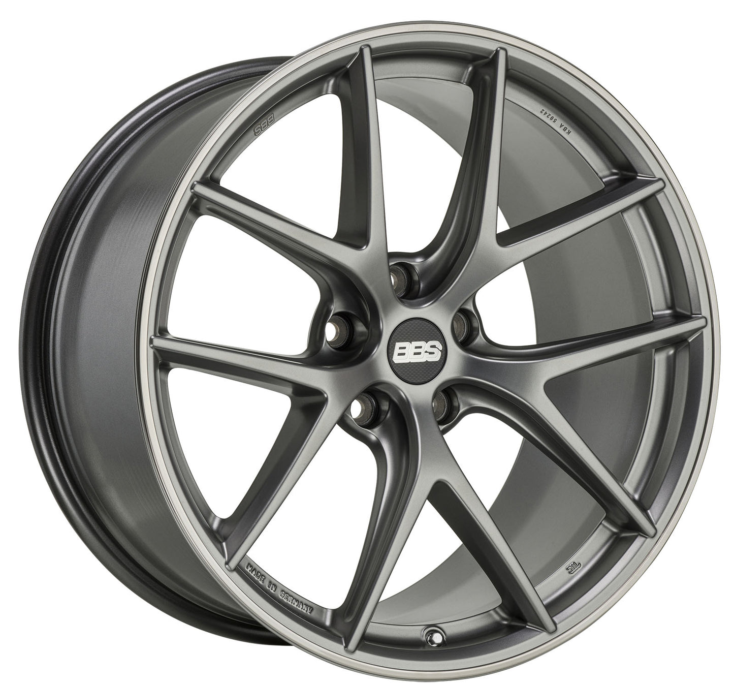 BBS CI-R 19x8.5" 5x114.3 ET36, Platinum Grey (CI2104)
