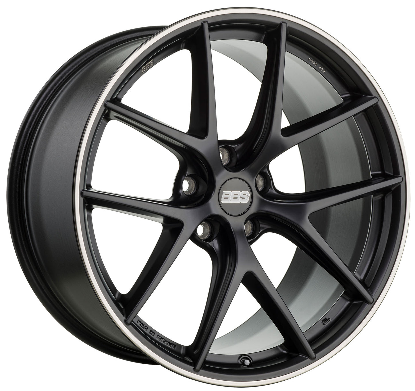 BBS CI-R 19x8" 5x108 ET45, Flat Black (CI2001)