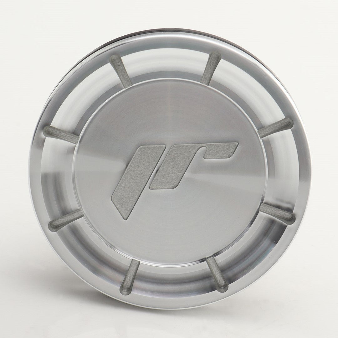 Japan Racing Center Cap JR-42 - Silver Machined