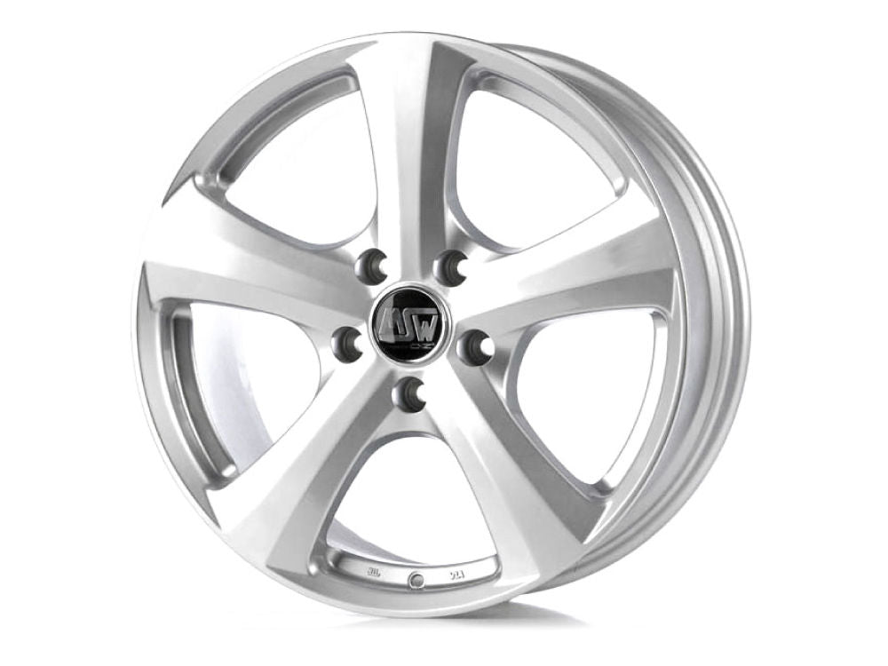 MSW 19 W 18x8" 5x114.3 ET45, Full Silver