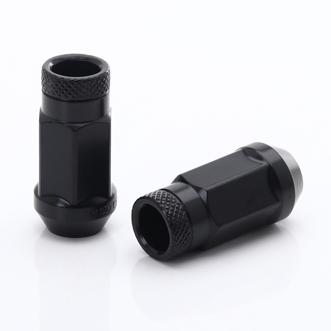 JN1 Black Steel Wheel Nuts M12x1,5 (Pack of 20)