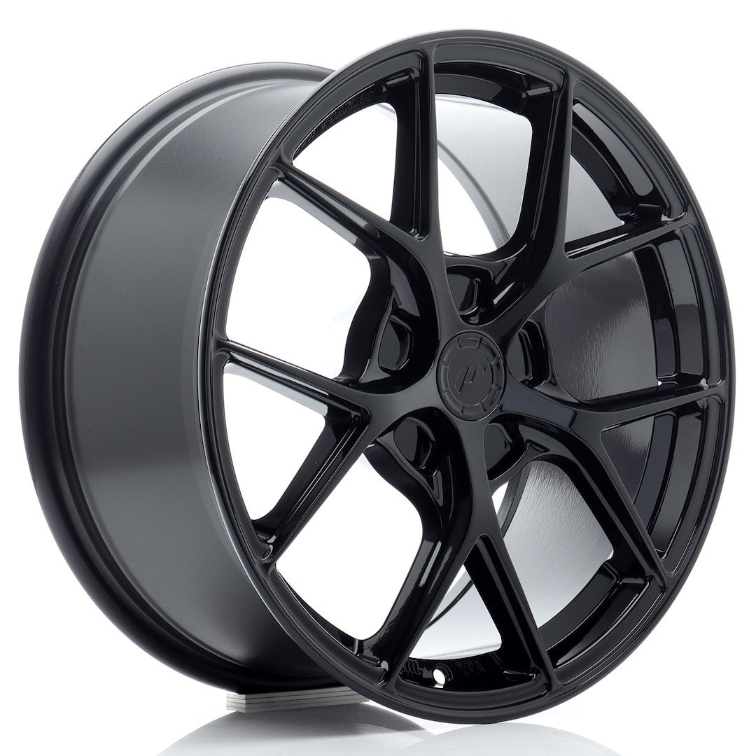 Japan Racing SL-01 Super Light 17x7" (5 hole custom PCD) ET20-40, Gloss Black