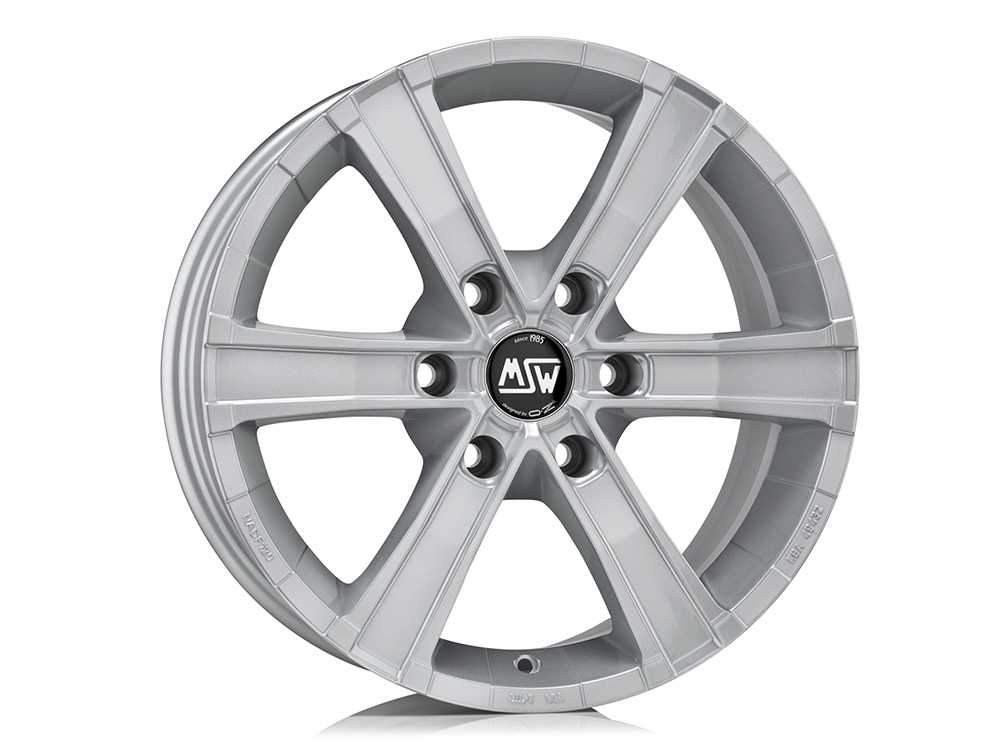 MSW Sahara 6 18x8" 6x114.3 ET30, Full Silver