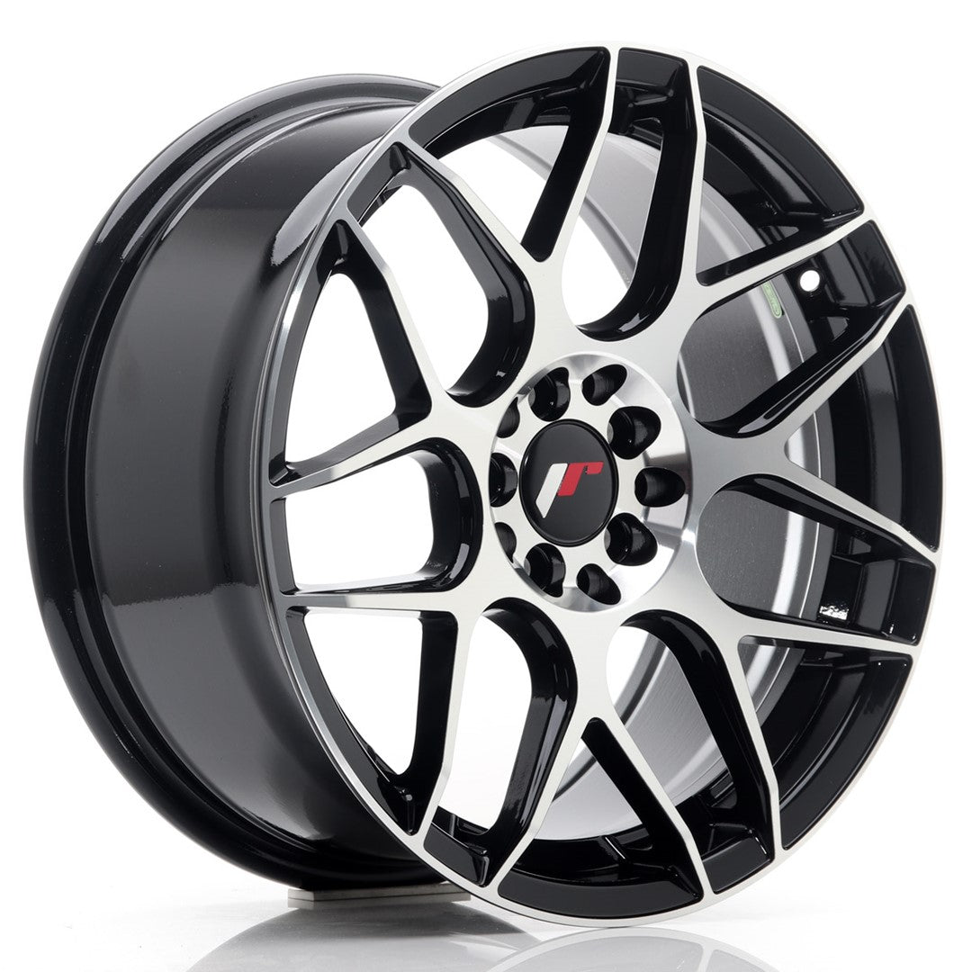 Japan Racing JR-18 17x8" 5x100/114.3 ET35, Gloss Black
