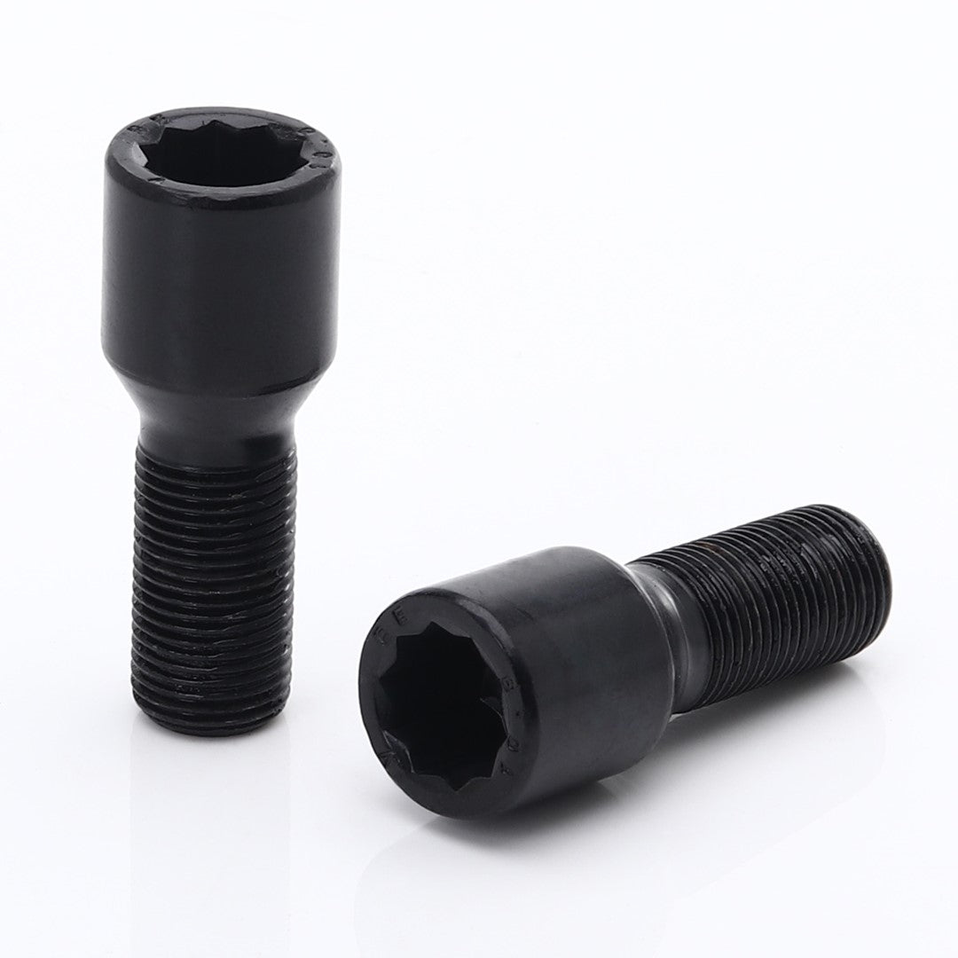 Black Internal Drive Wheel Bolts M12x1.25 (Pack of 20)