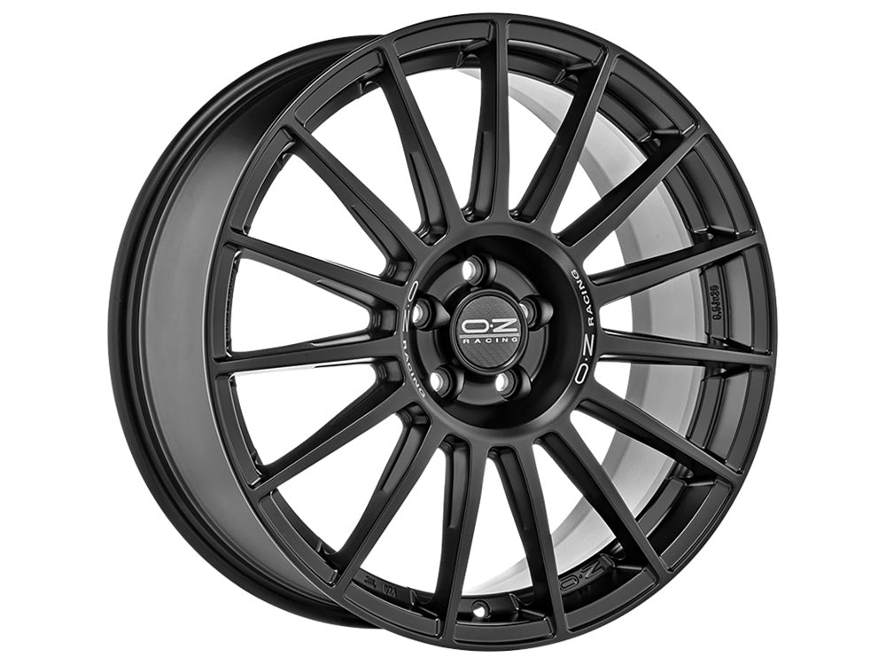 OZ Superturismo Dakar 20x10" 5x112 ET43, Flat Black, Silver Lettering