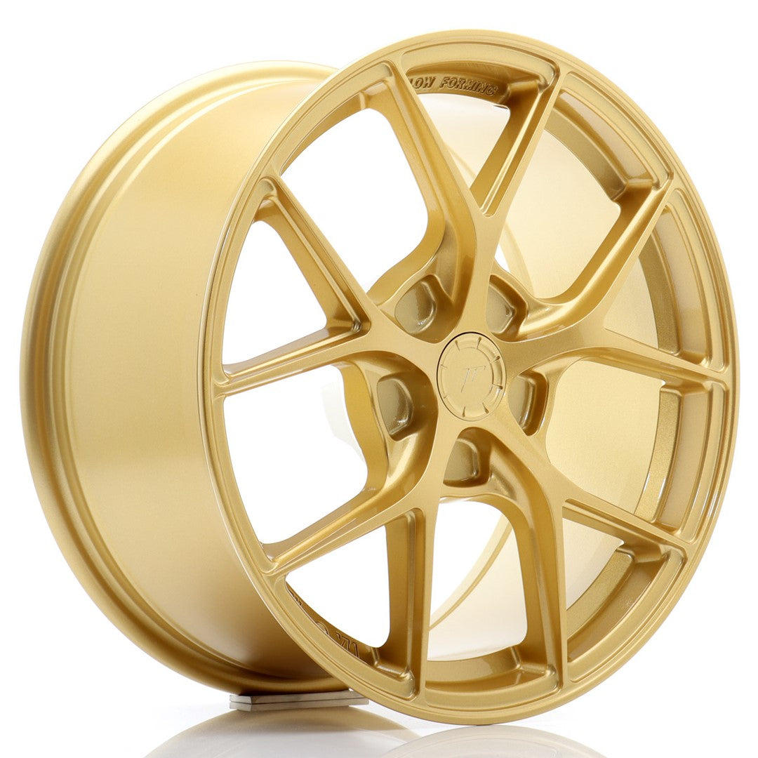 Japan Racing SL-01 Super Light 17x9" (5 hole custom PCD) ET20-50, Gold