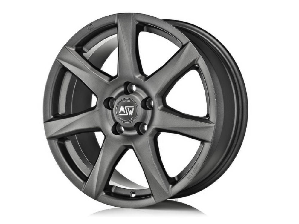 MSW 77 18x8" 5x120 ET29, Matt Dark Grey