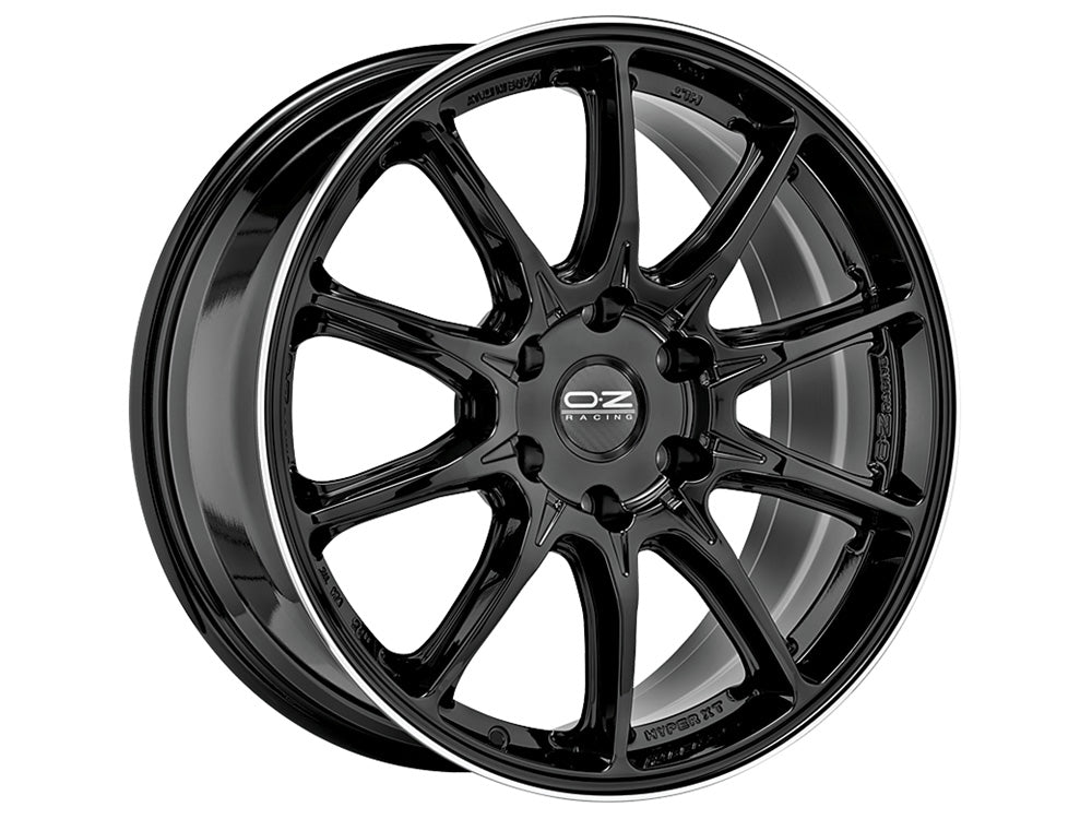 OZ Hyper XT HLT Offroad 20x9" 6x139.7 ET38, Gloss Black, Diamond Lip