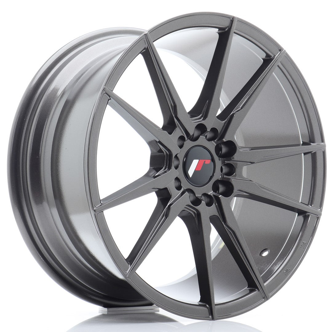 Japan Racing JR-21 18x8.5" 5x100/120 ET35, Hyper Gray