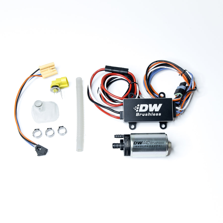 Deatschwerks DW440 440 L/h E85 Fuel Pump with C103 Controller for Mazda RX-8 & Nissan 370Z