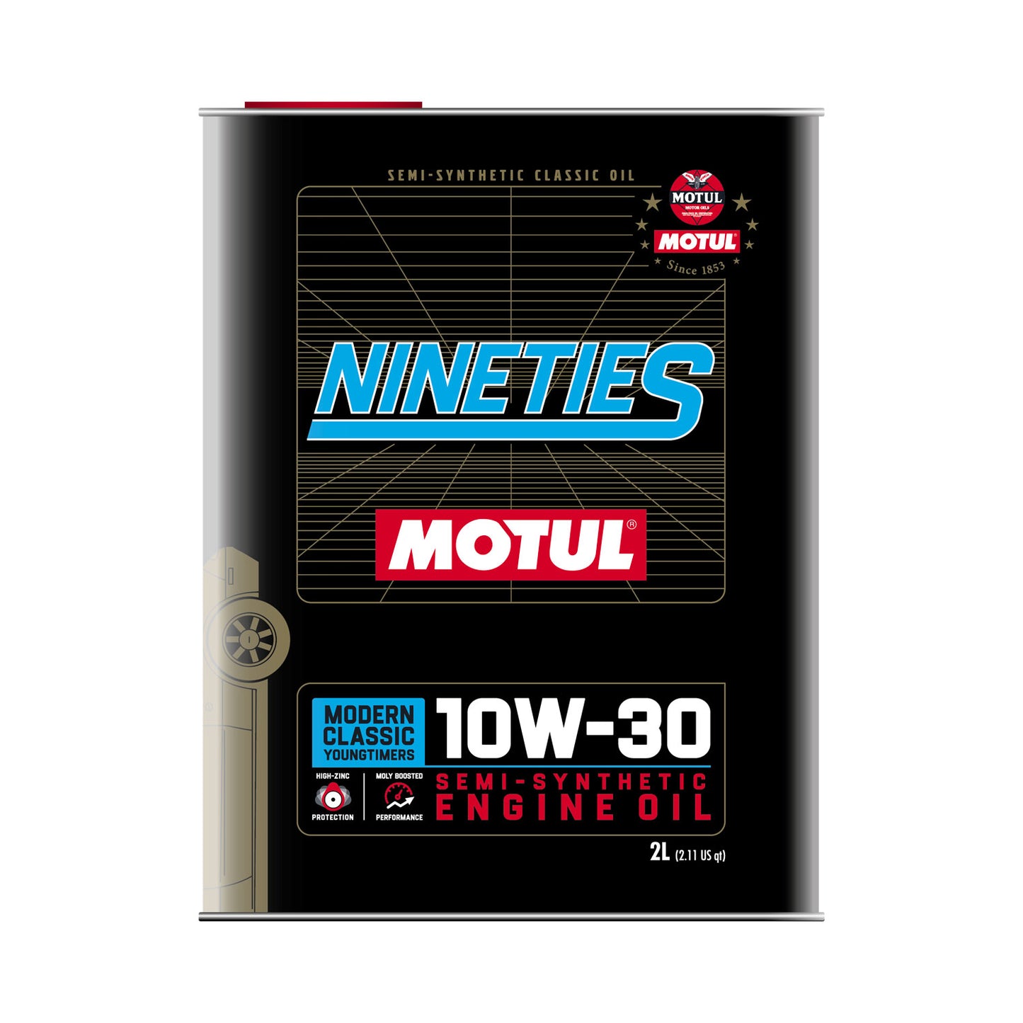 Motul Youngtimer "Classic Nineties" Engine Oil - 10W30 (2L)