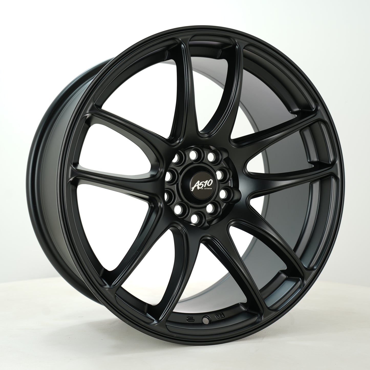 Autostar A510 18x8.5" 5x100/114.3 ET35, Flat Black