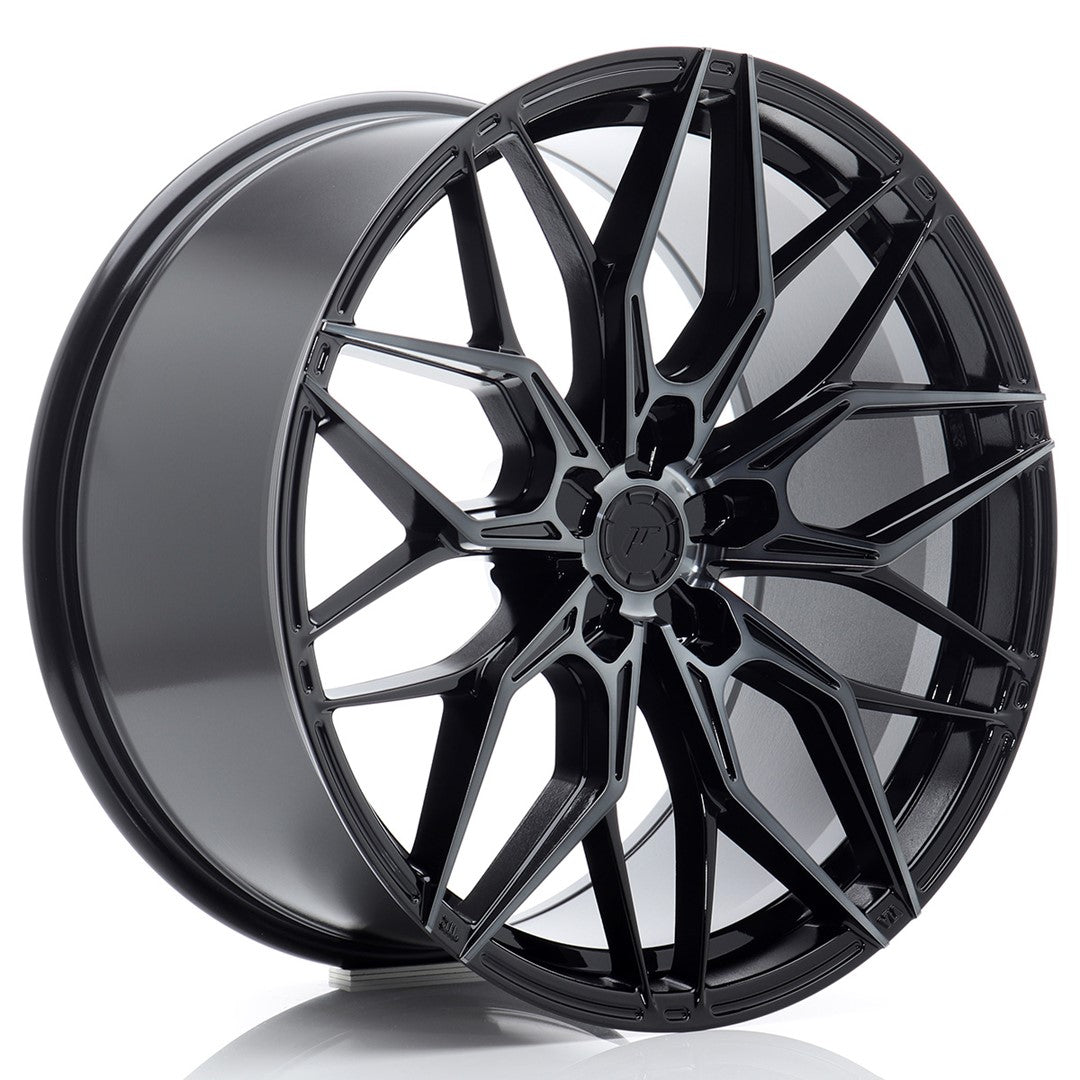 Japan Racing JR-46 20x9" (5 hole custom PCD) ET20-35, Gloss Black, Tinted Face