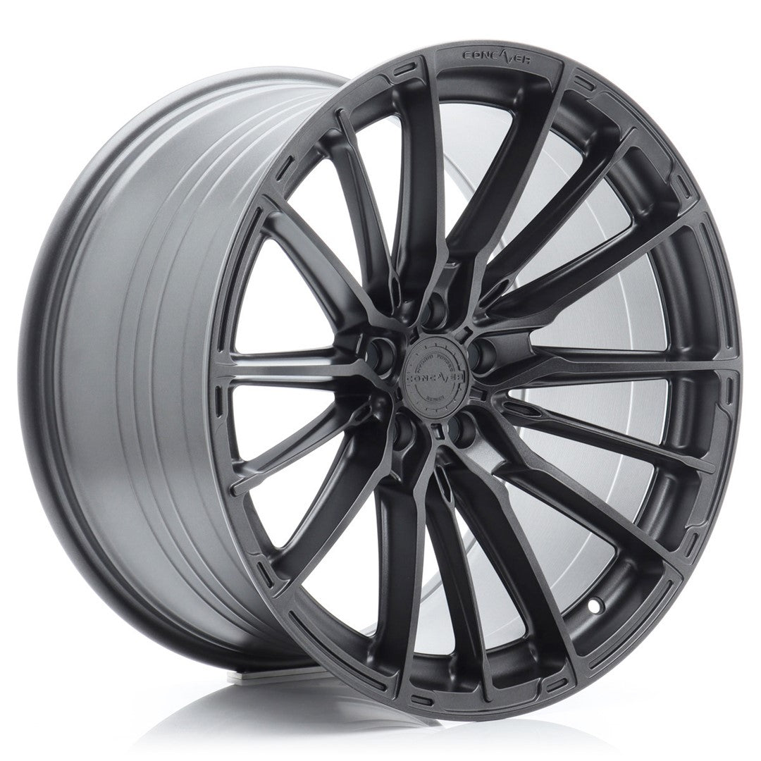 Concaver CVR7 20x9" (5 hole custom PCD) ET20-35, Carbon Graphite