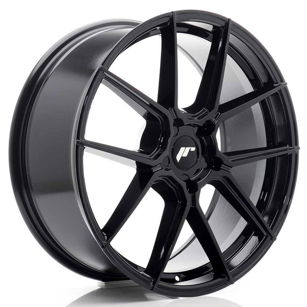 Japan Racing JR-30 20x8" (5 hole custom PCD) ET20-40, Gloss Black