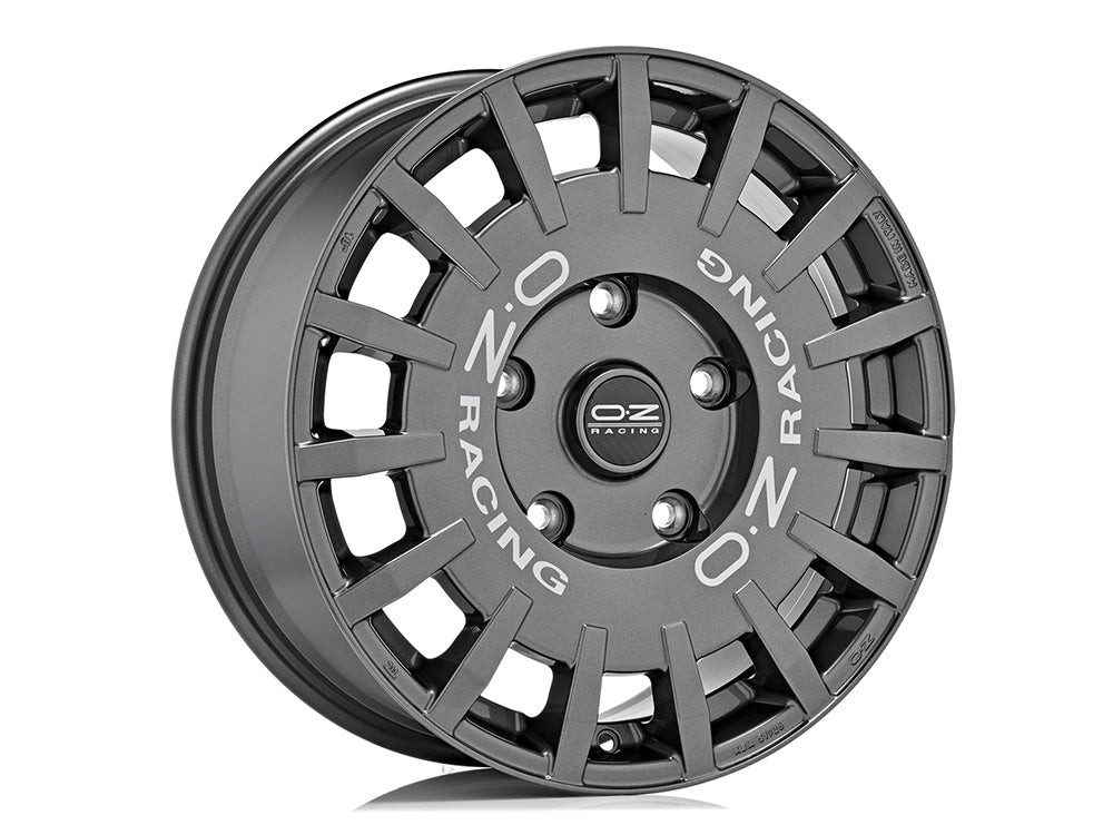 OZ Rally Racing Van 18x7.5" 5x160 ET48, White, Red Lettering