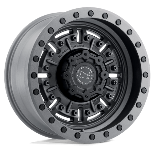 Black Rhino Abrams 17x9.5 5x127 ET-18, Textured Gunmetal