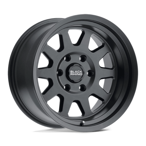 Black Rhino Stadium 16.0x8" 5x160 ET45, Flat Black