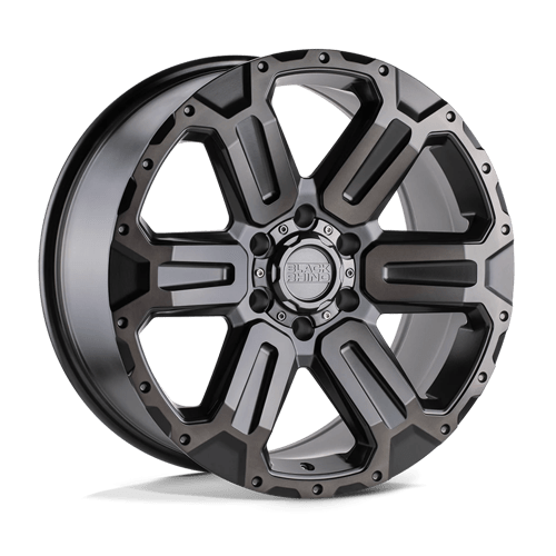 Black Rhino Wanaka 18x9 6x139.7 ET12, Flat Gunmetal
