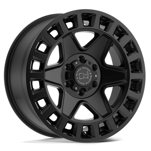 Black Rhino York 17x8" 5x120 ET35, Flat Black