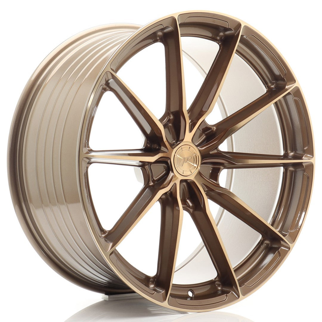 Japan Racing JR-37 Extreme Concave 21x10.5" (5 hole custom PCD) ET10-46, Bronze