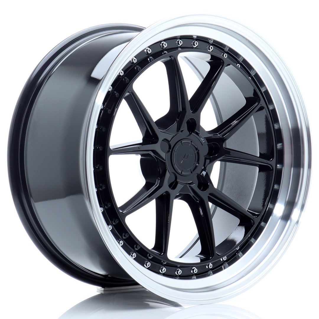 Japan Racing JR-39 19x9.5" (5 hole custom PCD) ET15-35, Gloss Black