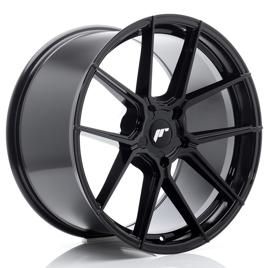 Japan Racing JR-30 Extreme Concave 20x10.5" (5 hole custom PCD) ET15-45, Gloss Black