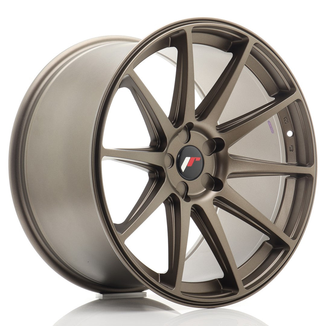 Japan Racing JR-11 Extreme Concave 20x11" (5 hole custom PCD) ET30-50, Bronze