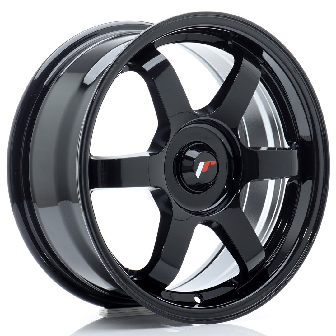 Japan Racing JR-3 16x7" (4 & 5 hole custom PCD) ET25-40, Gloss Black