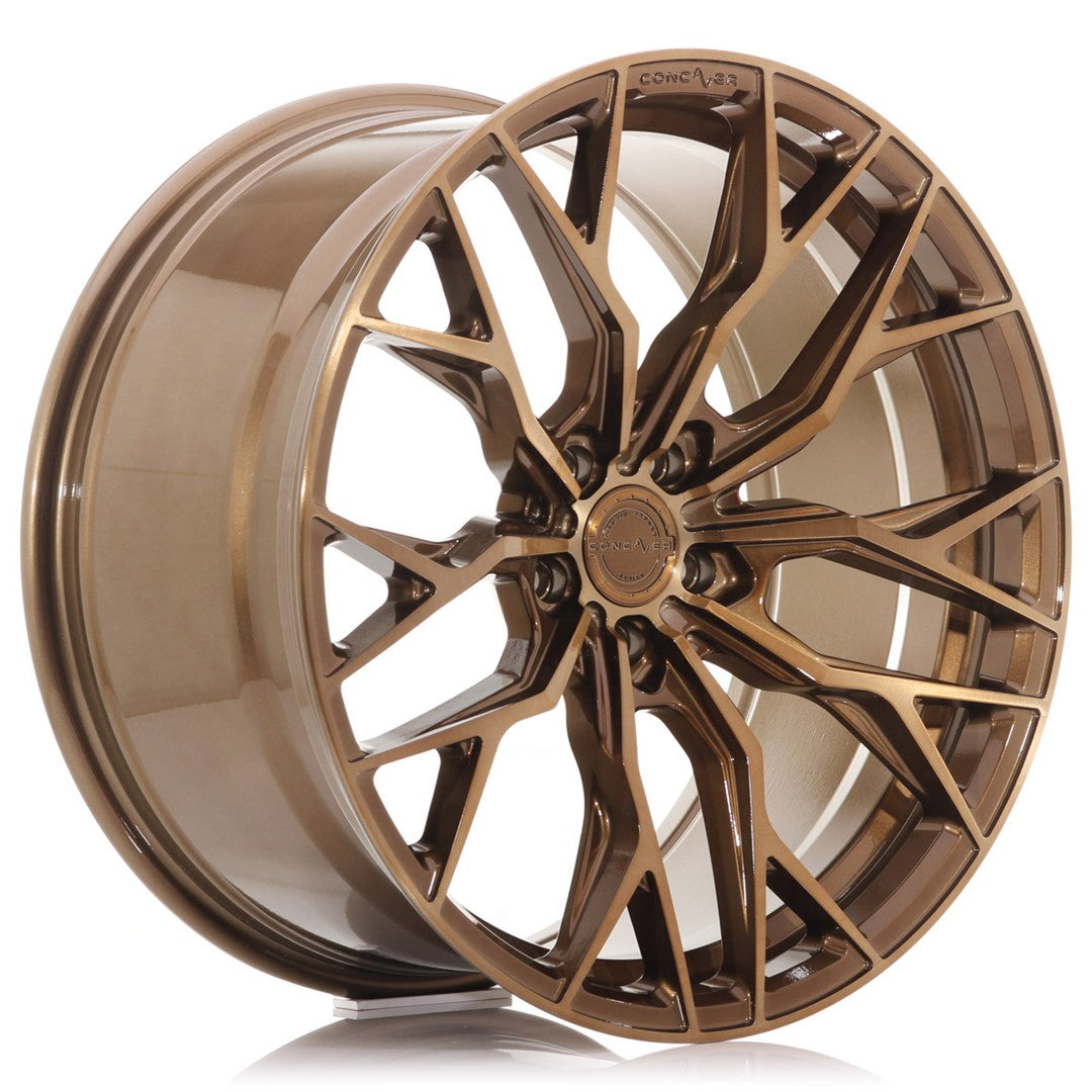 Concaver CVR1 21x9" (5 hole custom PCD) ET10-52, Brushed Bronze