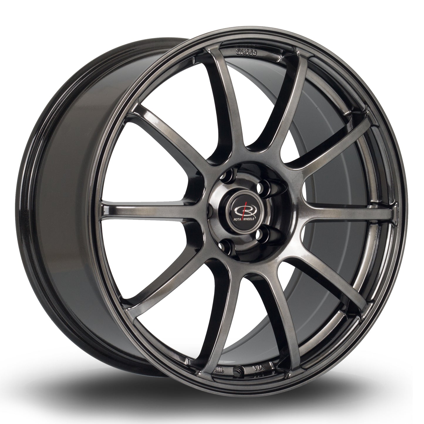 Rota Force 18x8.5" 5x108 ET42, Hyper Black