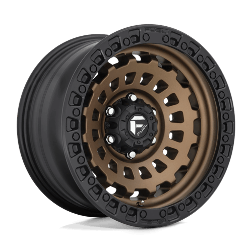 Fuel D634 Zephyr 17x8.5 5x108 ET25, Flat Bronze, Black Ring