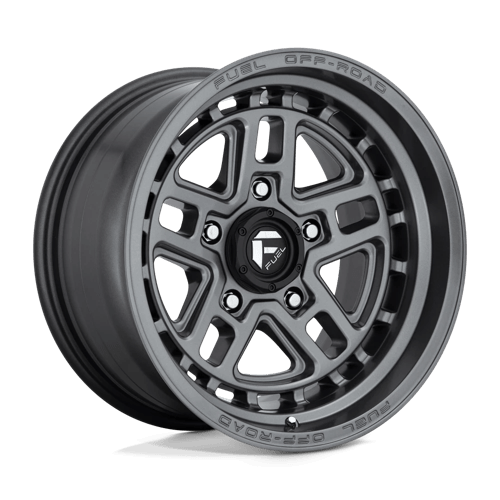 Fuel D668 Nitro 17x9 5x127 ET-12, Flat Gunmetal