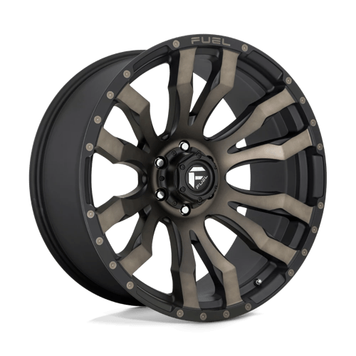 Fuel D674 Blitz 22x10" 6x139.7 ET-18, Flat Black Double Dark Tint