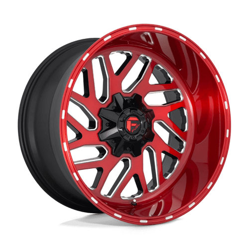 Fuel D691 Triton 20x10" 5x114.3/127 ET-18, Candy Red Milled