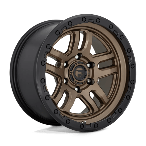 Fuel D702 Ammo 17x9 5x127 ET-12, Flat Bronze, Black Ring